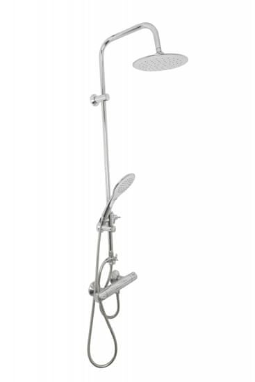 TimeLife Sprchovacia súprava 150 + 50 cm hadica, hlavica priemer 22 cm