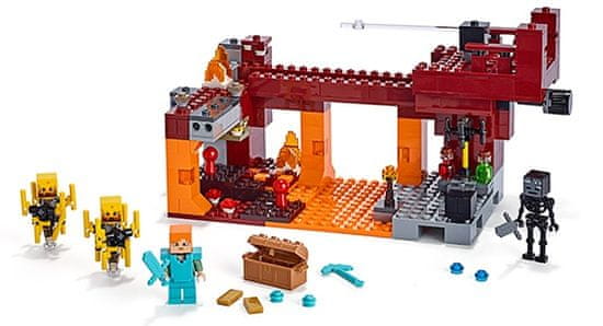 LEGO Minecraft 21154 Most ohnivákov