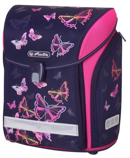 Herlitz Školská taška Midi Dúhový motýľ