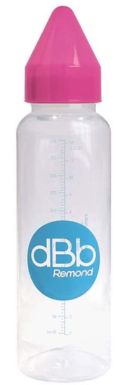 DBB Remond Detská fľaštička PP 360 ml, silikónový cumlík 4+ mes.