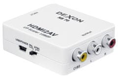 DEXON  Konvertor HDMI/RCA audio + CVBS video NS 70
