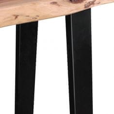 Bruxxi Odkladací stôl Gaya, 120 cm, masív agát