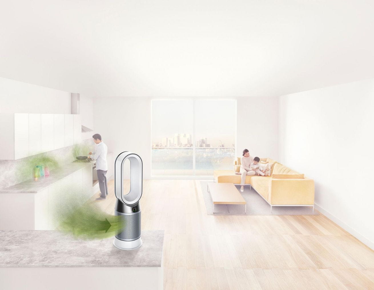 Dyson Pure Hot + Cool (HP04) s HEPA filtrom