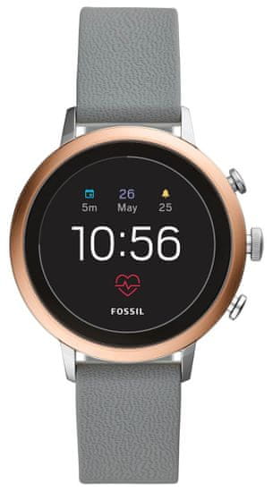 Fossil FTW6016 F Rose Gold/Multi Silicone Sport