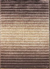 Berfin Dywany Kusový koberec Seher 3D 2607 Brown Beige 140x190
