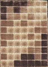 Berfin Dywany Kusový koberec Seher 3D 2615 Brown Beige 140x190
