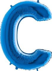 Grabo Nafukovací balónik písmeno C modré 102 cm