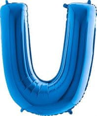 Grabo Nafukovací balónik písmeno U modré 102 cm