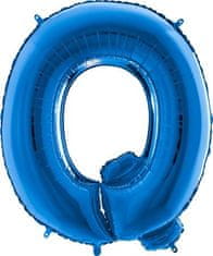 Grabo Nafukovací balónik písmeno Q modré 102 cm