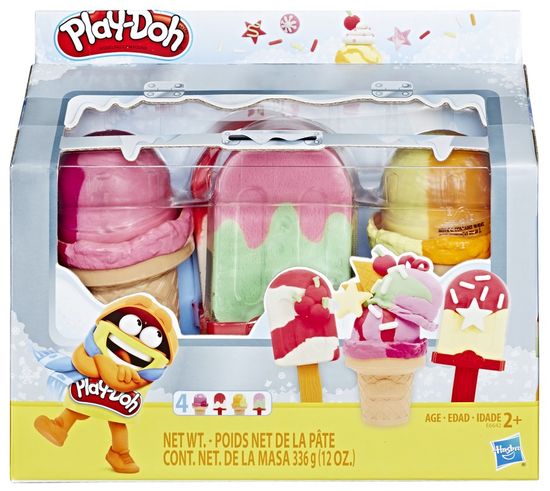 Play-Doh Plastelína, ako zmrzlina v chladničke