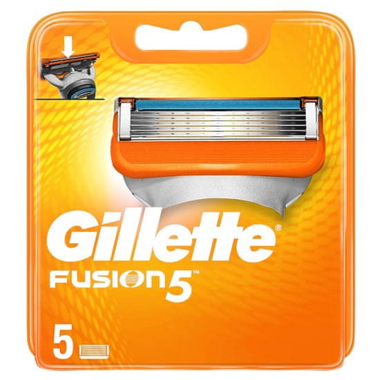 Gillette Fusion Náhradné Hlavice 5 ks