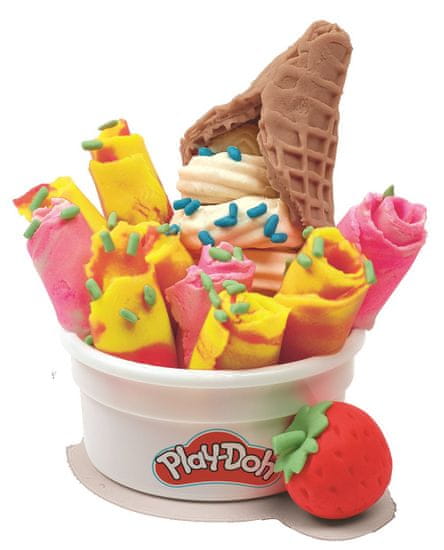 Play-Doh Set rolovanej zmrzliny