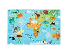 Obsession Detský kusový koberec Torino kids 233 WORLD MAP 80x120