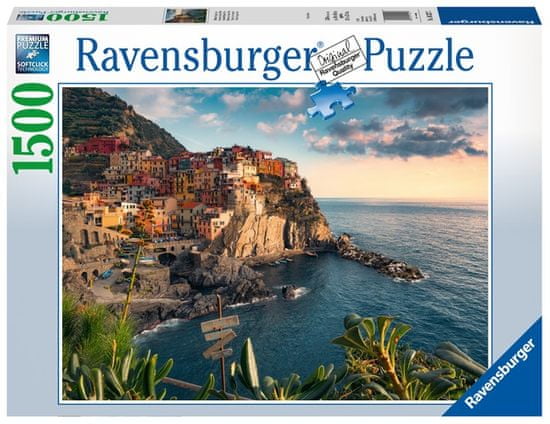 Ravensburger Puzzle 162277 Pohľad na Cinque Terre 1500 dielikov