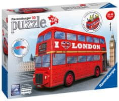 Ravensburger 3D Puzzle 125340 Londýnsky autobus 216 dielikov