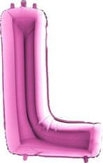 Grabo Nafukovací balónik písmeno L ružové 102 cm