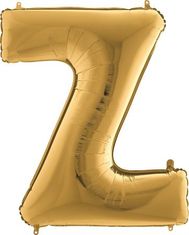 Grabo Nafukovací balónik písmeno Z zlaté 102 cm
