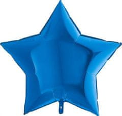 Grabo Nafukovací balónik modrá hviezda 91 cm