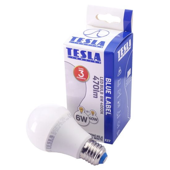 Tesla Lighting LED žárovka BULB, E27, 6W 2pack BL270640-5