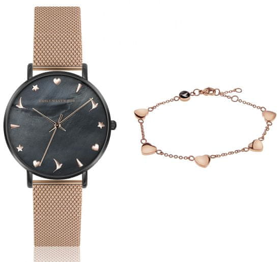 Emily Westwood set dámskych hodiniek a náramku EWS025
