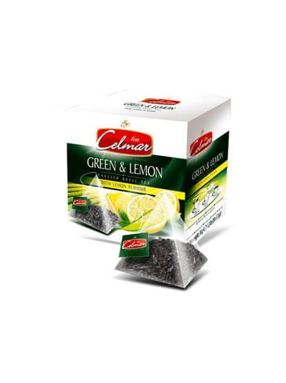 Celmar Green&Lemon čaj, 20 pyramidových vrecúšok
