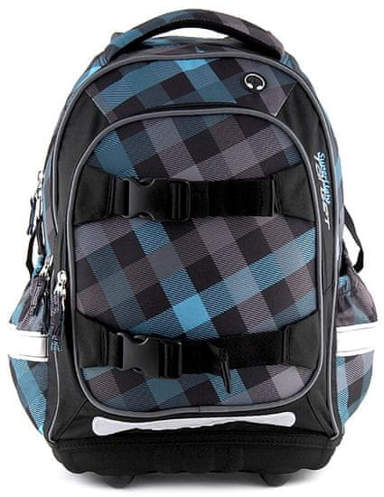 Target Školský batoh modré kocky