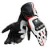 športové rukavice STEEL-PRO biela/červená/čierna