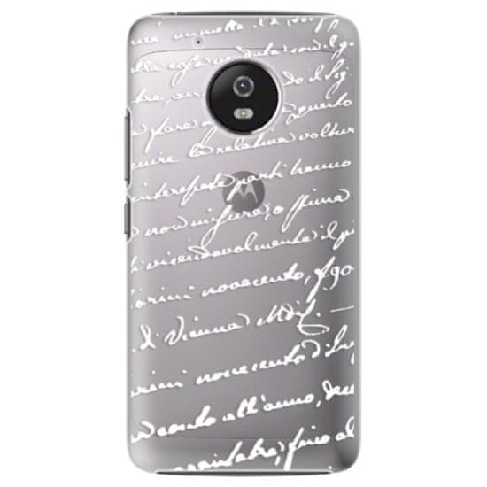 iSaprio Plastový kryt - Handwriting 01 - white pre Apple iPhone 12 Pro Max