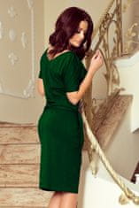 Numoco Dámske mini šaty Cassie zelená XL
