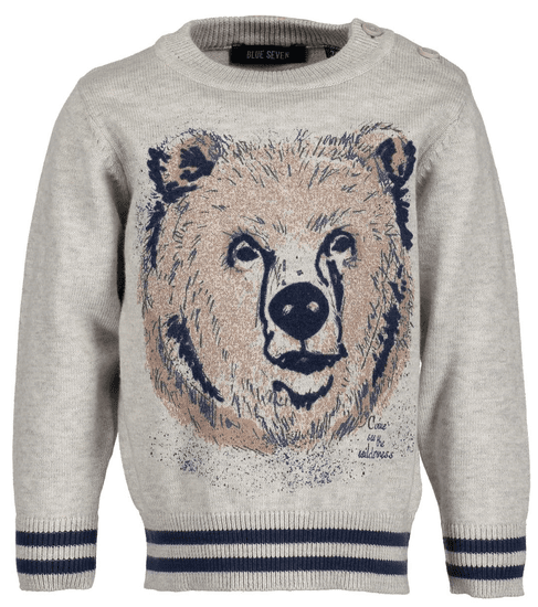 Blue Seven chlapčenský sveter s medveďom