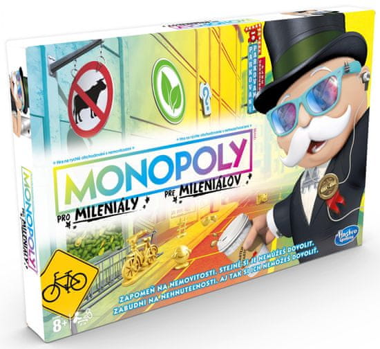 HASBRO Monopoly pre mileniálov