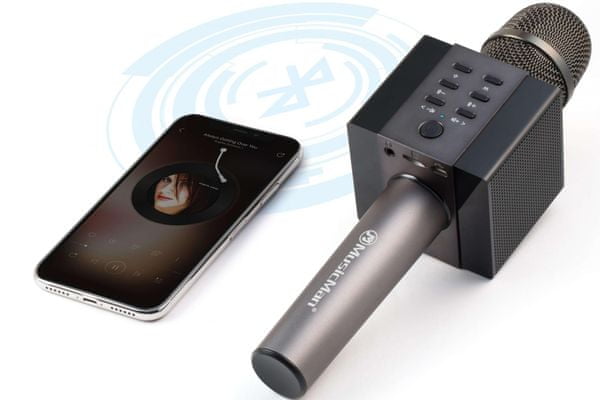 Bluetooth mikrofón technaxx elegancia bt-X45 EOV funkcia nabíjaca 1000mAh batéria ľahká manipulácia 5w reproduktory micro sd slot aux elegantné prevedenie