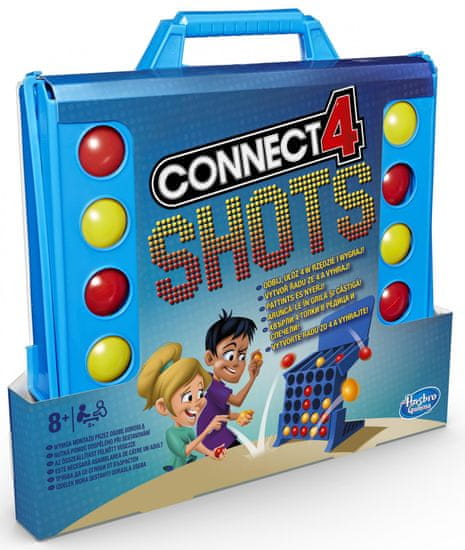 HASBRO Spoločenská hra Connect 4 Shots