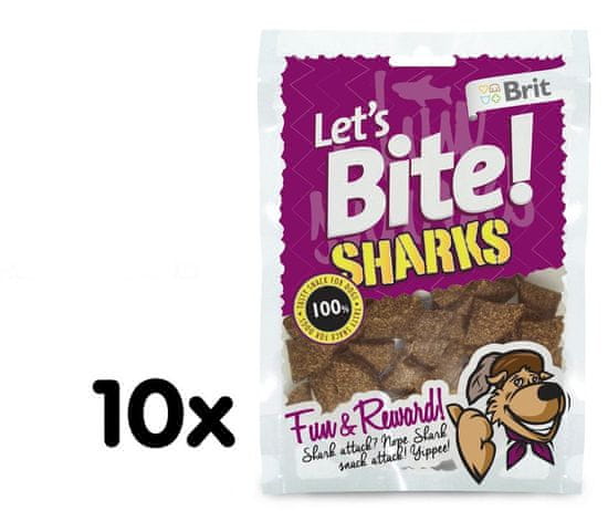 Brit Lets Bite Sharks 10x150 g