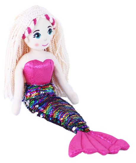 Rappa Handrová bábika morská panna Šupinka 45 cm