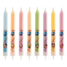 Dekora Tortové sviečky farebné Mickey a priatelia 9cm