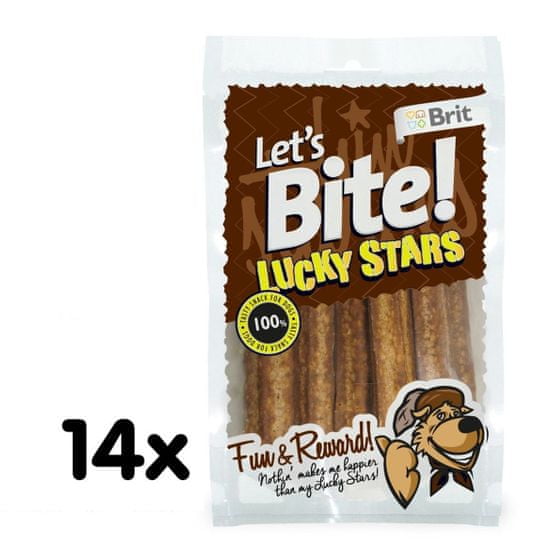 Brit Lets Bite Lucky Stars 14x100 g
