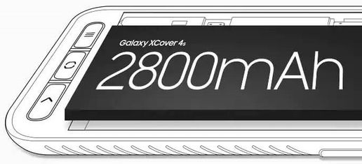 Samsung Galaxy Xcover 4s, vymeniteľná batéria