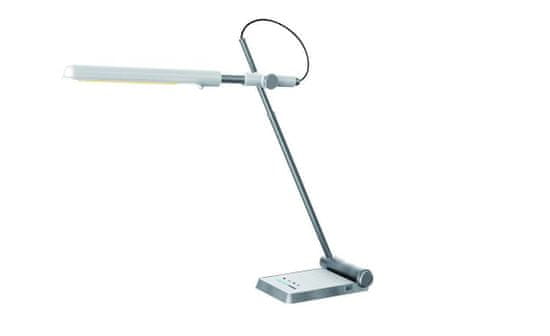 Immax LED stolná lampička MARABU biela - strieborná