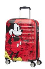 American Tourister Kabínový cestovný kufor Wavebreaker Disney 36 l Mickey Comics Red