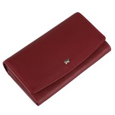 Braun Büffel Dámska kožená peňaženka Golf 2.0 90455-051 červená