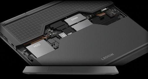 Herný notebook Legion Y540-17IRH šesťjadrový procesor Intel Core i7-9750H samostatná grafická karta NVIDIA GeForce RAM DDR4 SDRAM rýchly disk SSD