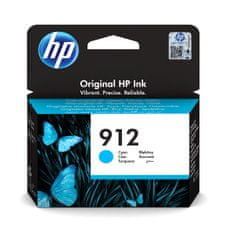 HP 912 azúrová - originálna náplň (3YL77AE)