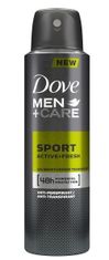 Dove Sport Active Fresh antiperspirant za moške, 150 ml