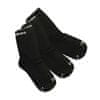 Horsefeathers 3PACK ponožky čierne (AA547A) - veľkosť M