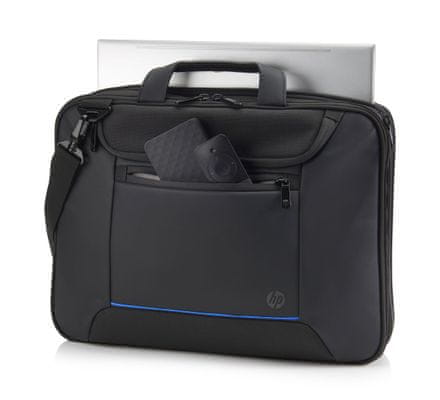 taška na notebook HP 15.6 Recycled Series Top Load 5KN29AA odnímateľný nastaviteľný ramenný popruh ručné madlá