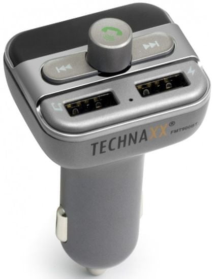 Technaxx FM transmiter + MP3 prehrávač + Bluetooth, LCD display (FMT900BT) 4594