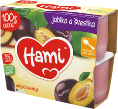 Hami Jablko, slivka - 6 x (4x100g)