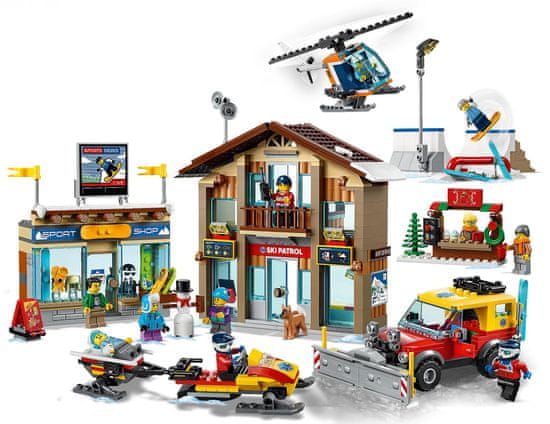 LEGO City 60203 Lyžiarsky areál