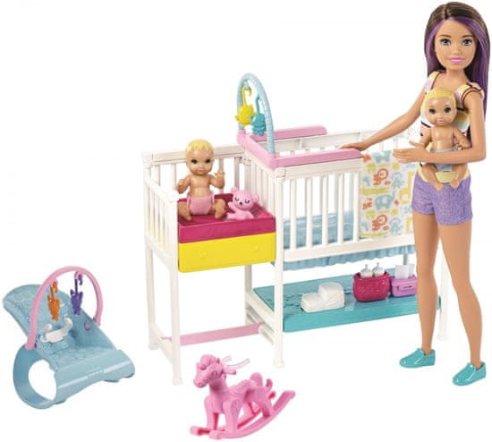 Mattel Barbie Herný set detská izbička GFL38